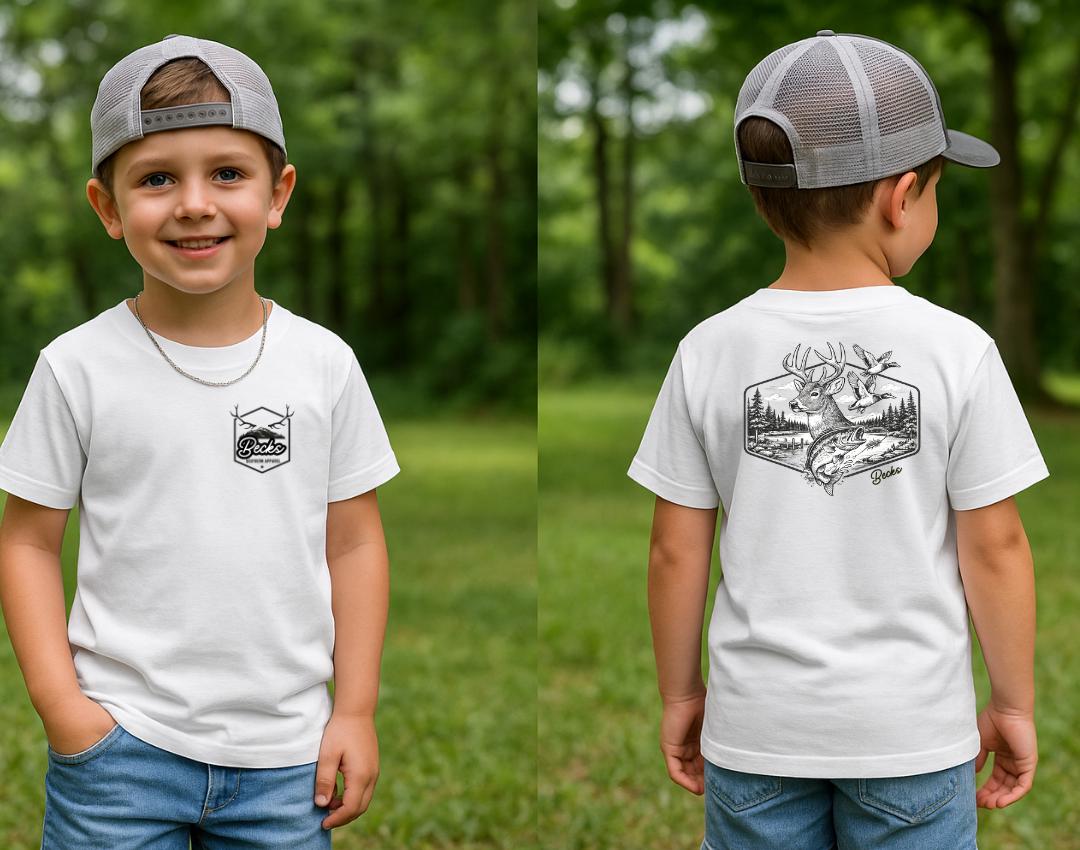 Little Outdoorsman — Tee or Sweatshirt