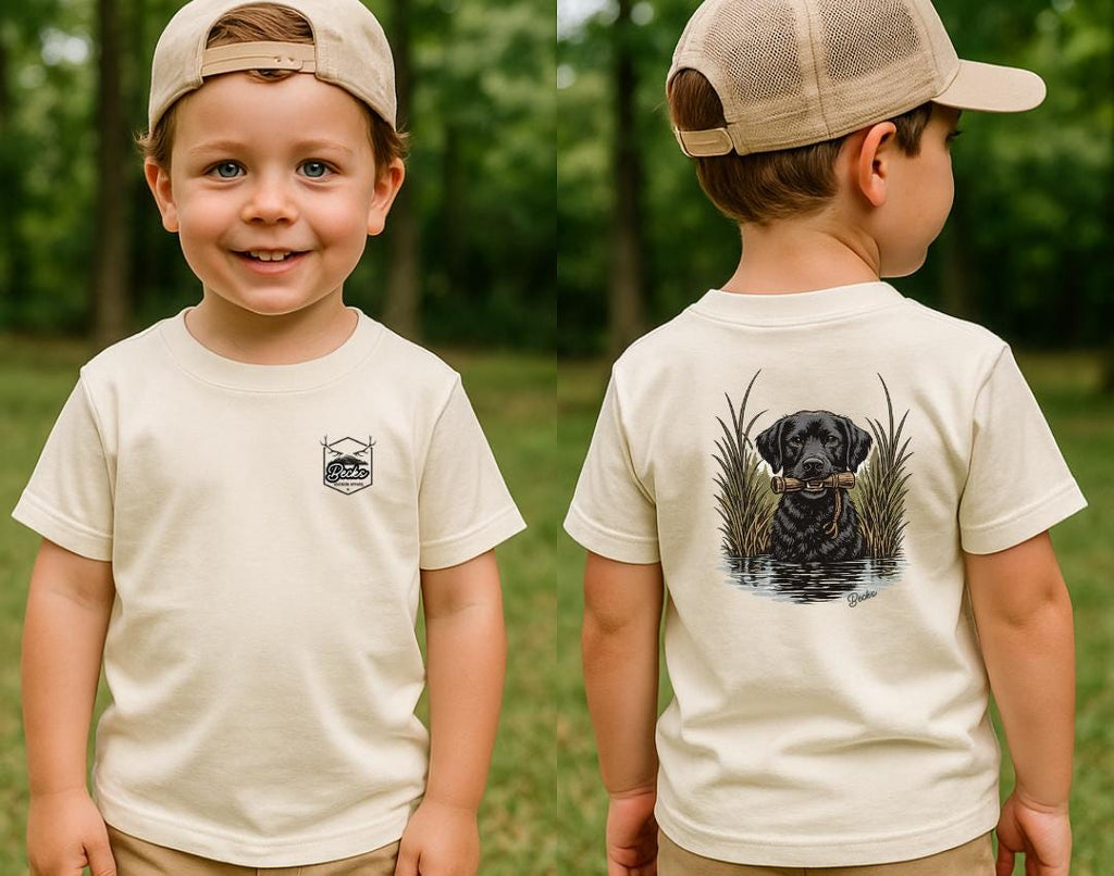 Lab Retriever Duck Blind — Tee or Sweatshirt