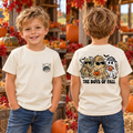 The Boys of Fall Halloween shirt front and back
