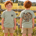 Vintage Camo Turkey — Tee or Sweatshirt front and back